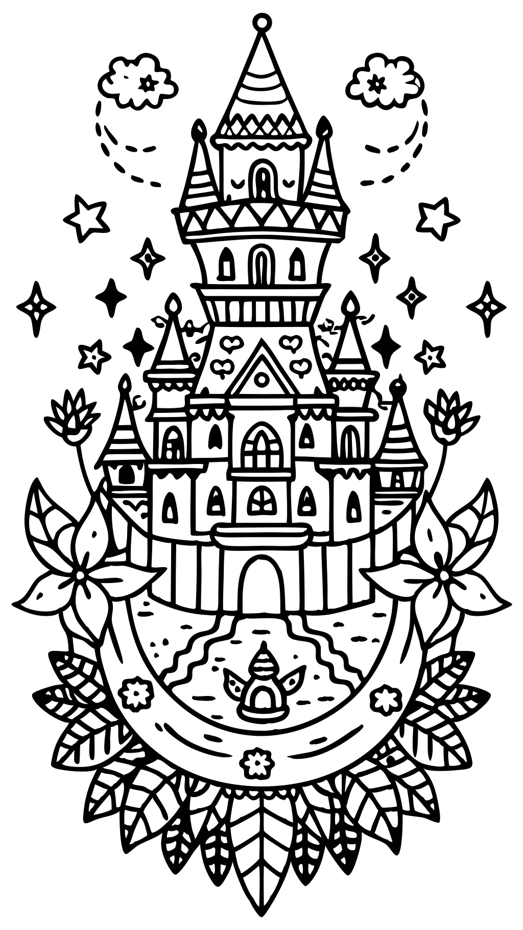 complicated coloring pages